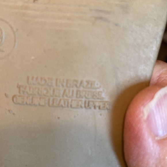 73. Passofino 3” Heels Leather Upper Size 9 Rust Brown - Picture 5 of 5